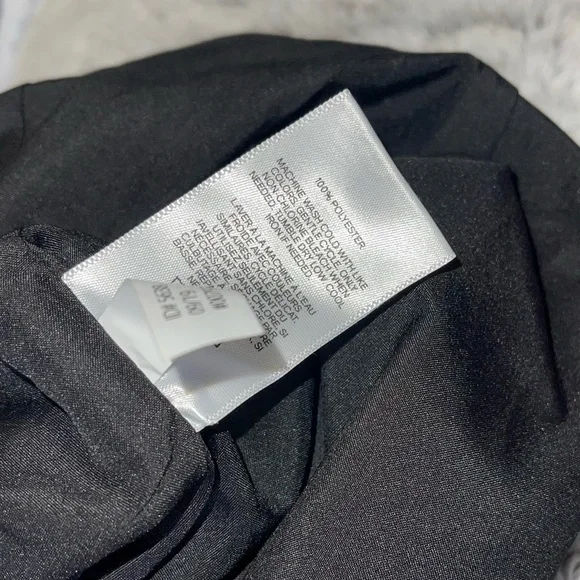 Express Sweetheart Wide Leg Jumpsuit Legging in Pitch Black - Picture 12 of 12